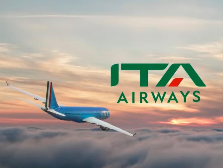 Il nuovo colore degli aerei di ITA Airways (photo: sito ITA) - curiosauro.it