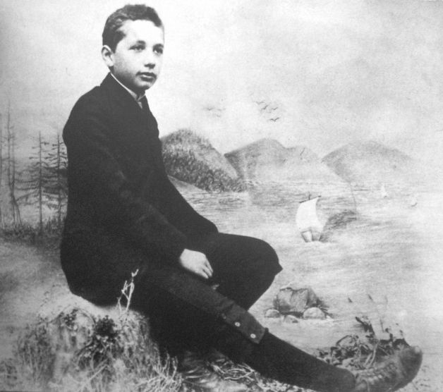 Einstein da giovane - curiosauro.it