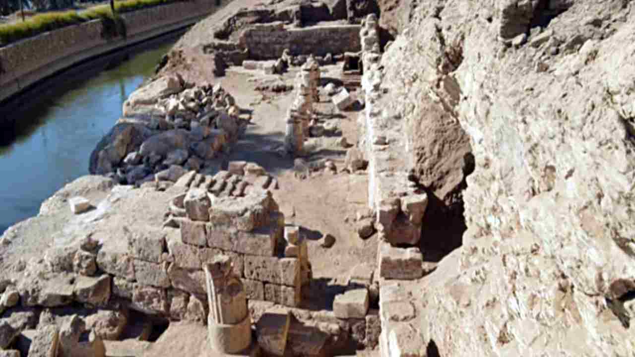 tempio tolemaica-Nuove scoperte a Gabal El Haridi (captured) - www.curiosauro.it
