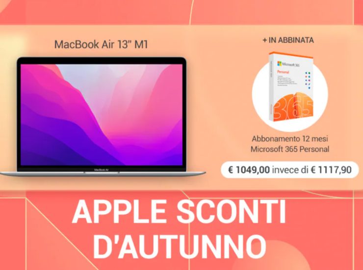 Apple scontato da Unieuro