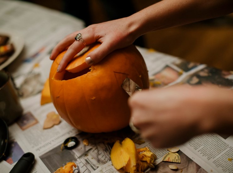 Il taglio della zucca