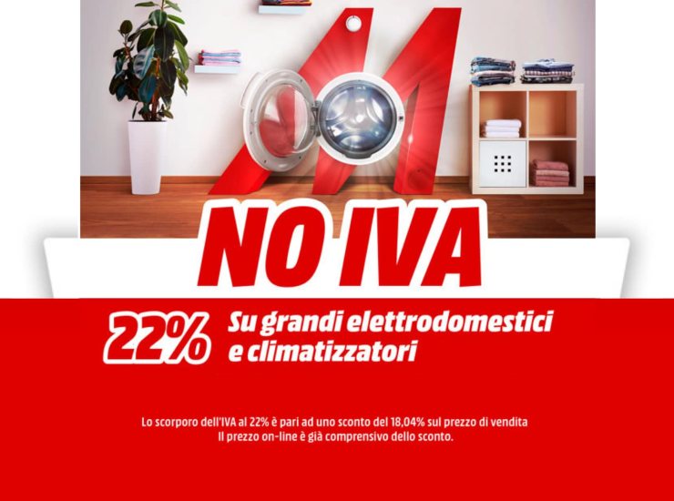 Sconti Mediaworld sui grandi elettrodomestici