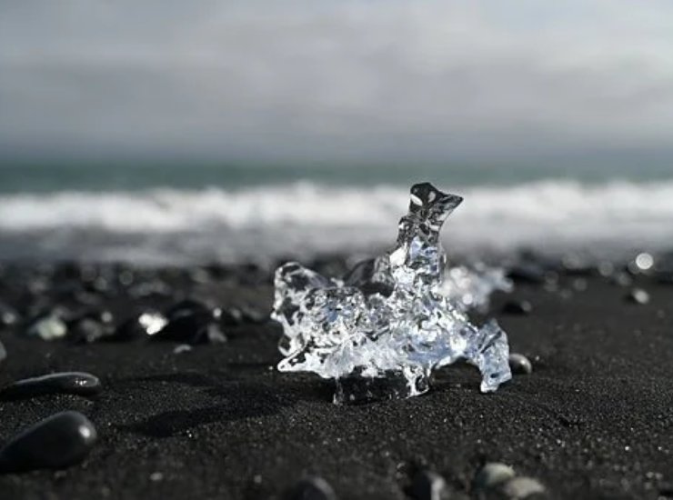 Diamanti trovati sulla spiaggia