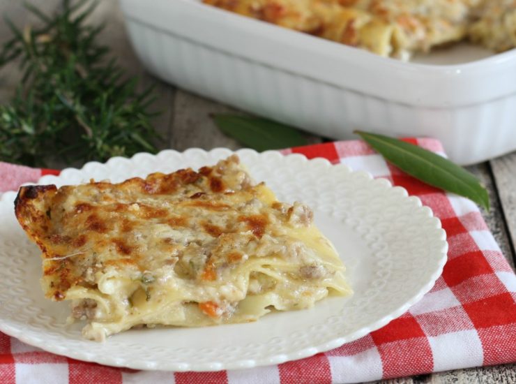 Lasagne in bianco per Natale