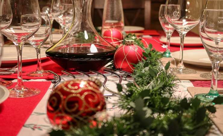 Pranzo di Natale: occhio al vino