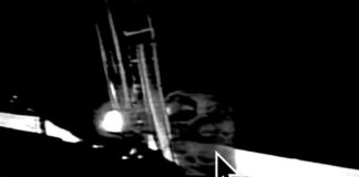 astronauti trasparenti-Un astronauta della missione Apollo 11 che sparisce... (captured) - 20220520-www.curiosauro.it