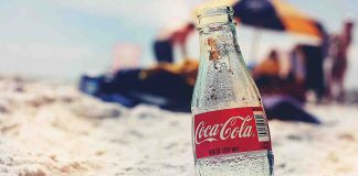 Coca in vetro