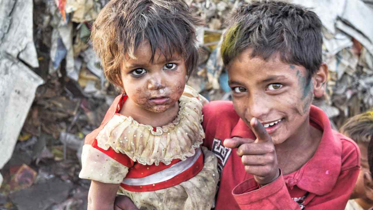 Bambini in povertà