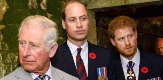 Carlo, William e Harry