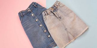 gonna jeans