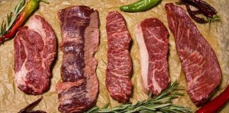 Carne come secondo piatto