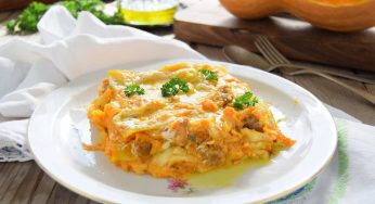 Lasagne zucca e salsiccia: fatte così sconvolgeranno il vostro palato!