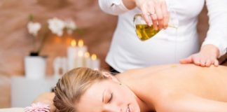 Olio per massaggi