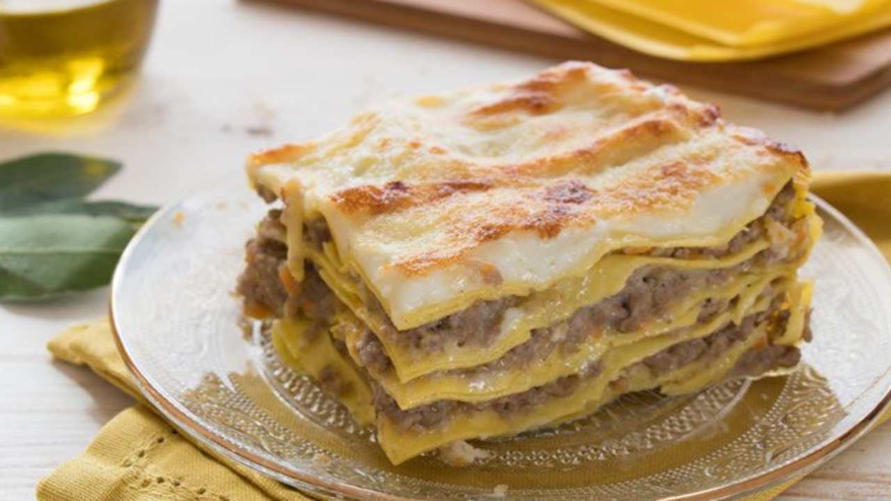 Lasagne in bianco