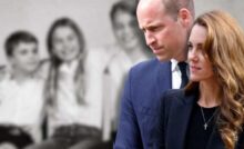 kate e william rigidi con i bambini